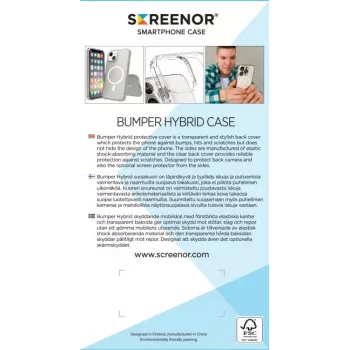 Screenor Bumper iPhone 17 Air MagSafe trasparente