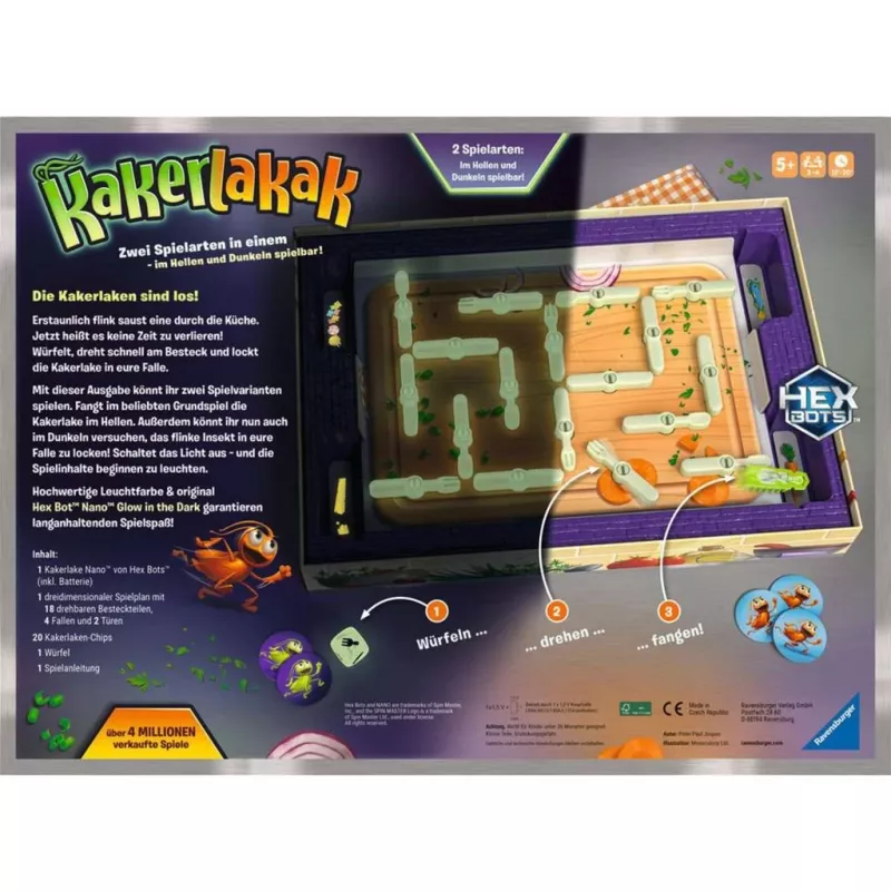 Kakerlakak Glow in the Dark, Gioco da tavolo