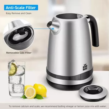 Bollitore elettrico Forme FKS-817 1,7 l 2200 W nero