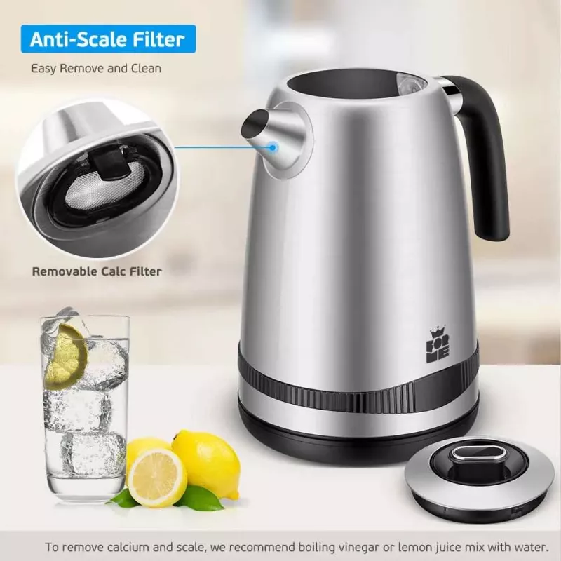 Bollitore elettrico Forme FKS-817 1,7 l 2200 W nero