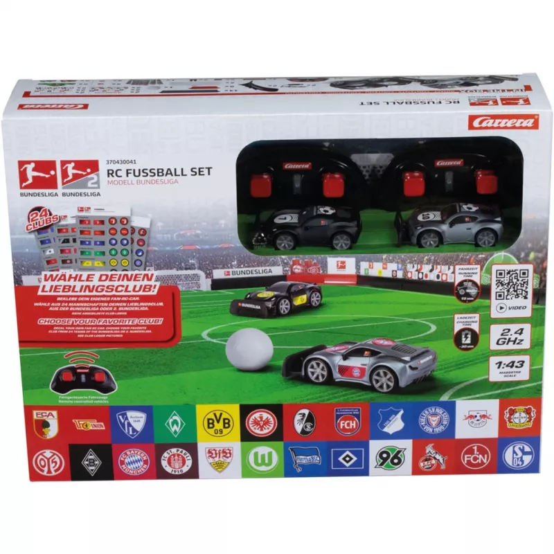 Carrera Bundesliga - set calcio RC 2,4 GHz (370430041)