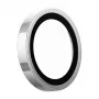 Vetro per fotocamera Torras Lensguard per iPhone 16 Pro (grigio)