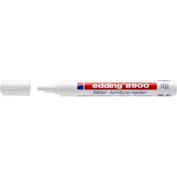 Pennarello indelebile Edding 8750 punta tonda bianco