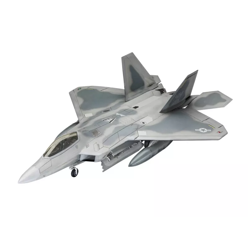 Modello in scala Lockheed Martin F-22A Raptor Revell