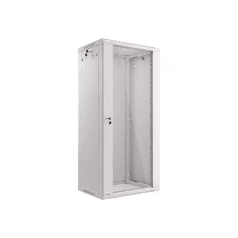 Armadio rack Lanberg WF01-6427-10S 27U a parete rack bianco