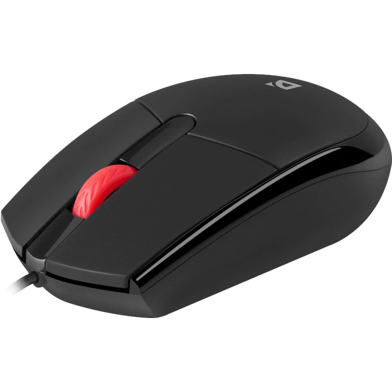 DEFENDER DELTA MOUSE MM-523 NERO OTTICO (52523)