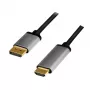 Adattatore cavo video LogiLink CDA0107 2 m DisplayPort HDMI nero grigio
