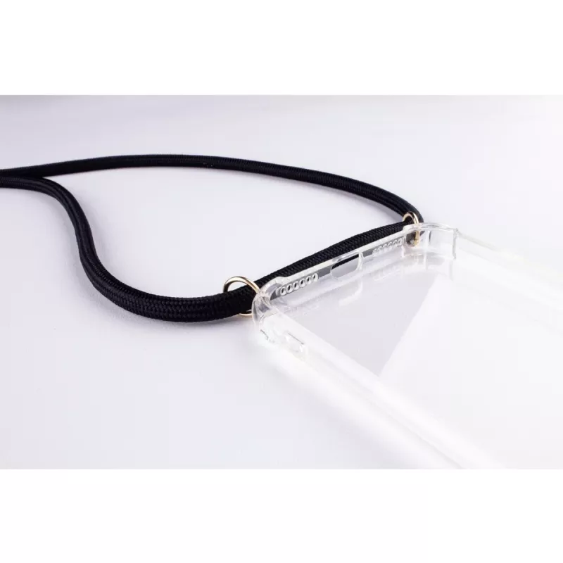 Lookabe custodia per telefono con collana per iPhone X/XS, oro/nero