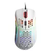 Glorious Model D mouse da gaming - bianco, lucido + Grip Tape - nero