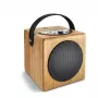 Cassa musicale portatile in design legno WAVEMASTER KidzAudio 61002 — lettore audio compatto per bambini