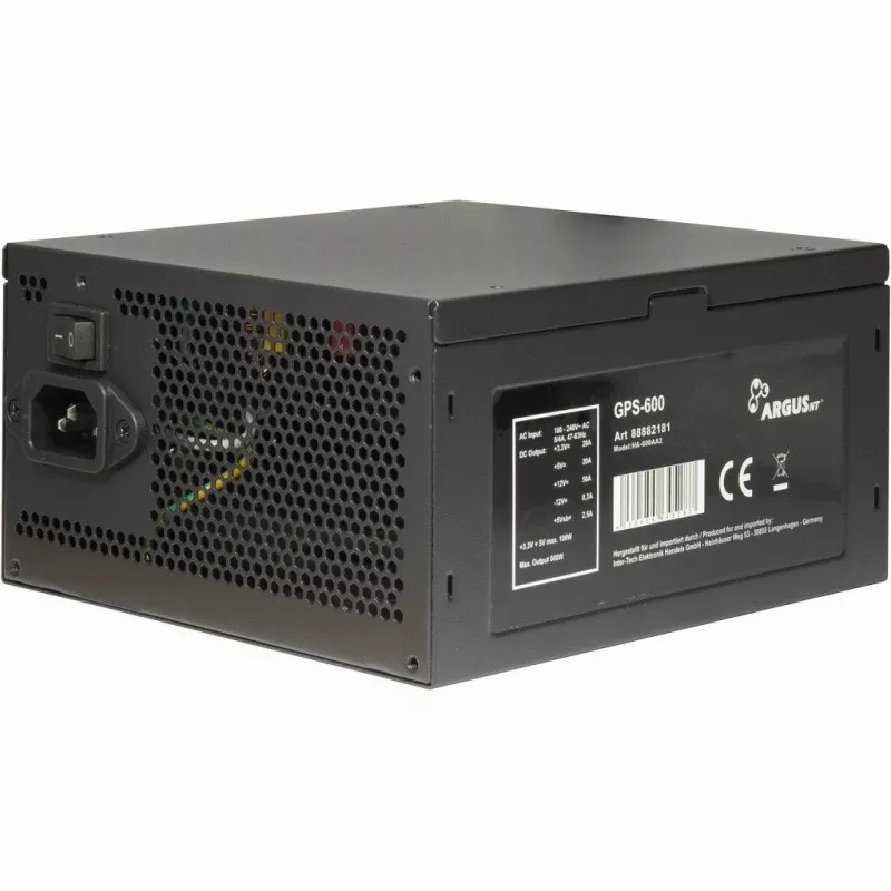 Alimentatore Inter-Tech Argus GPS-600 600W 80+ Gold