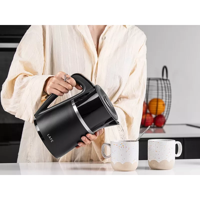 Bollitore LAFE 1,7L 2200W nero