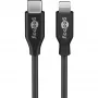 Cavo per ricarica e sincronizzazione Goobay Lightning a USB-C 0,5 m