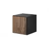Armadio contenitore chiuso Cama ROCO RO5 37/37/39 antracite/rovere Wotan