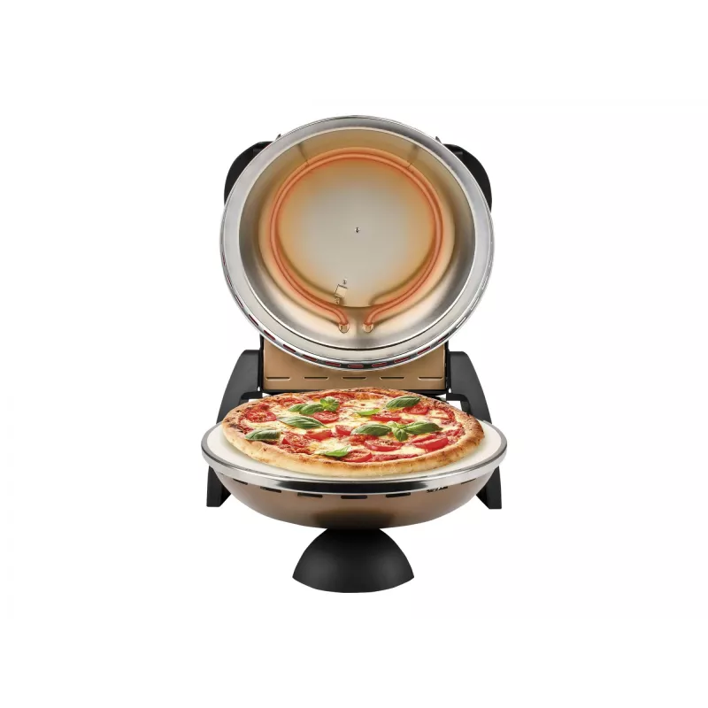 Fornello per pizza G3 Ferrari Delizia 1 pizza 1200W nero bronzo
