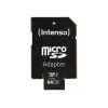 Intenso Performance - scheda di memoria flash (microSDXC con adattatore SD) - 64GB - UHS-I U1 / Class10 - microSDXC UHS-I (3424490)