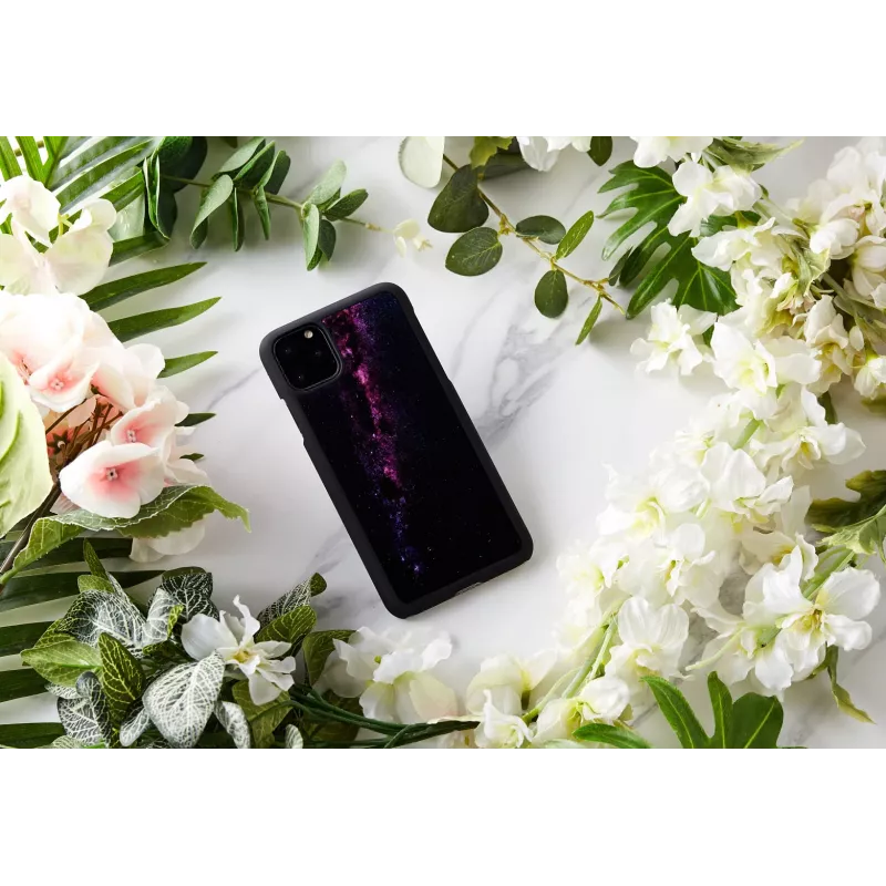 Custodia per smartphone iKins per iPhone 11 Pro Max – milky way nero