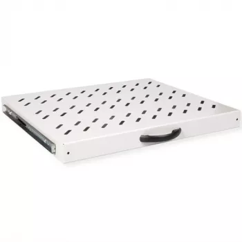 Ripiano estraibile rack ROLINE 26.21.0275 — 1U estraibile 25 kg, profondità 35 cm, grigio