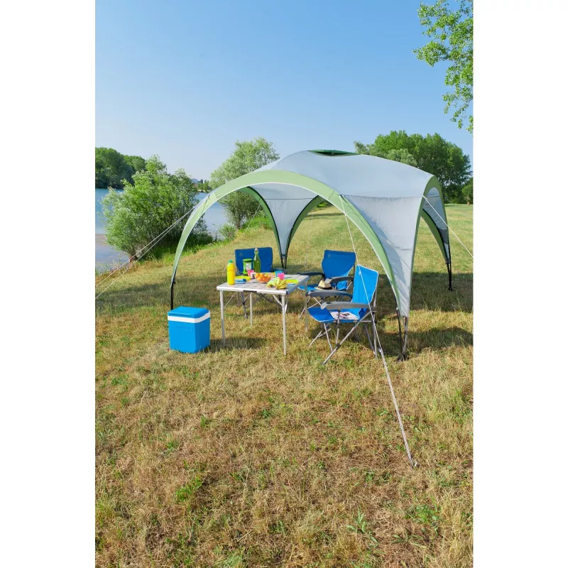 Gazebo Event Shelter Pro M 3 x 3m grigio chiaro verde