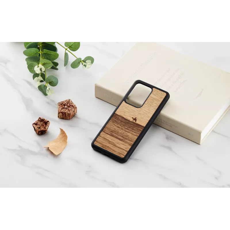 Custodia per cellulare Man and Wood Galaxy S20 Ultra terra nero