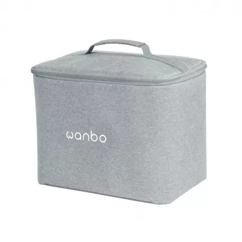 Borsa per proiettore WANBO per Mozart 1 Pro / DaVinci 1 Pro — borsa imbottita grigia