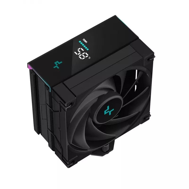 Dissipatore ad aria per processore DeepCool AK400 DIGITAL 12 cm nero 1 pezzo