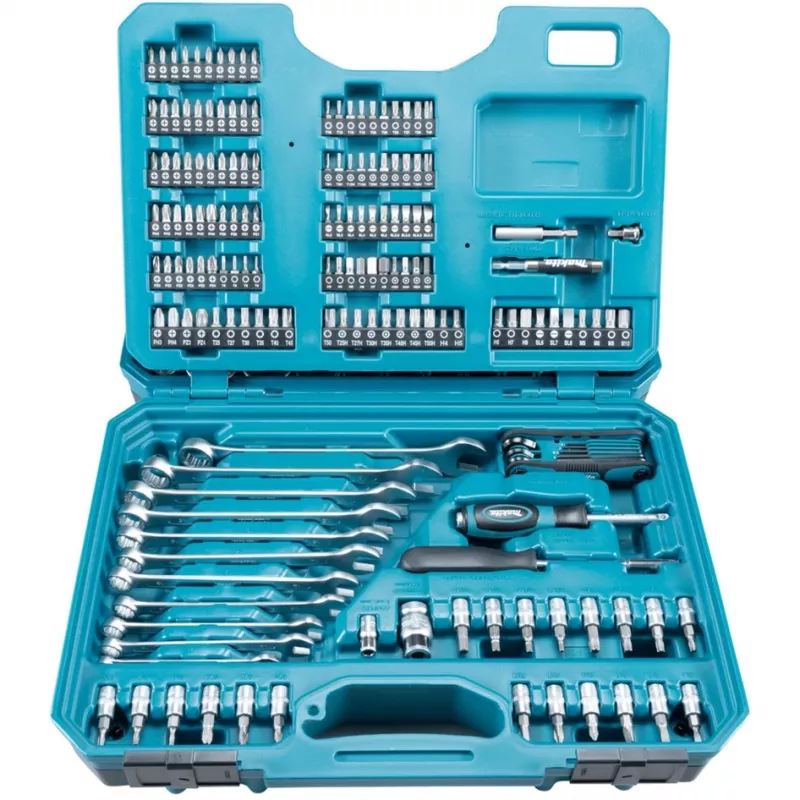 Makita E-10883 set di utensili da meccanico 221 pezzi