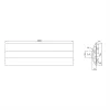 Canalina passacavi ROLINE TPE Flex, 60 mm, nero, 1,8 m (19.08.3105)
