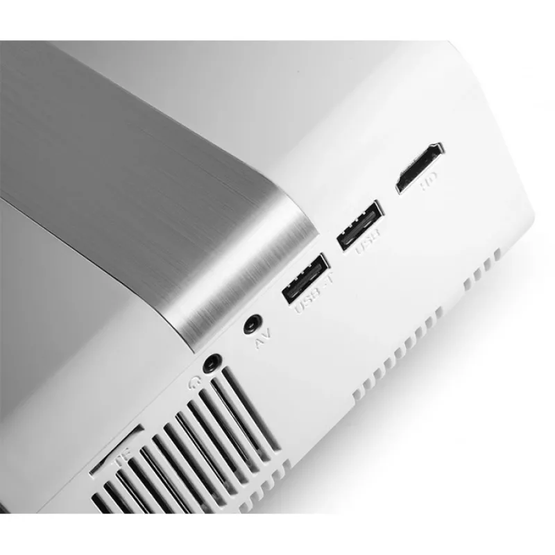 Technaxx TX-127 mini proiettore LED, LCD, HD 720p (1280x720), bianco/grigio