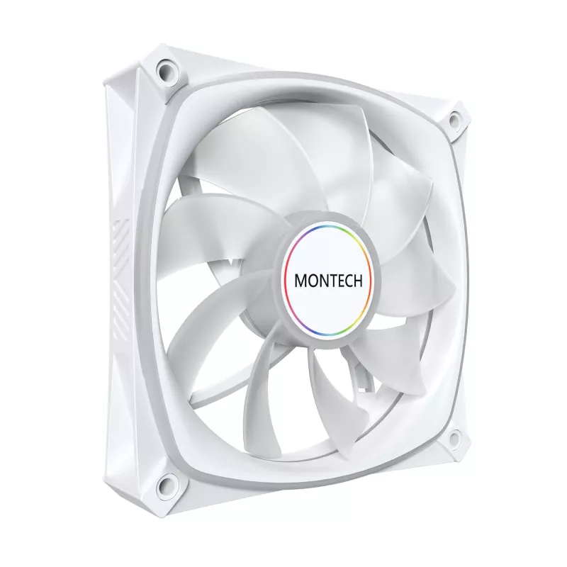 MONTECH RX120 PRO bianco ventola per case 120mm ARGB