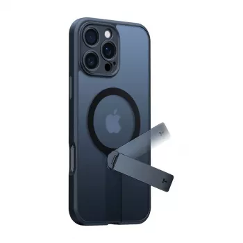 Custodia Torras Pstand Spin per iPhone 16 Pro Max (nero)