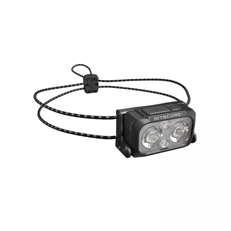 Torcia frontale Nitecore NU25 MCT UL ricaricabile leggera 400 lm temperatura multicolore