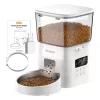 Distributore automatico di cibo Rojeco 2L versione a pulsanti, 2 litri bianco