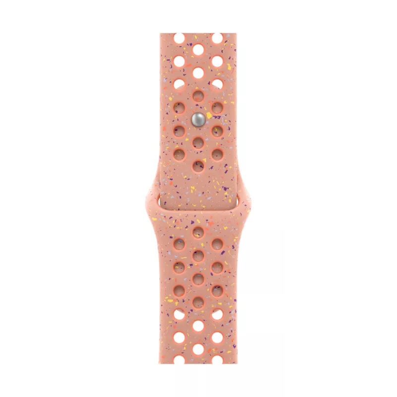Apple Nike Sport Band Pink Alluminio, Fluoroelastomero