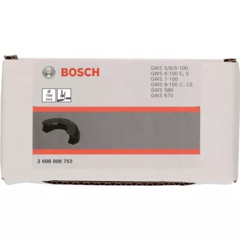 Cuffia di protezione 2608000753, 100mm nero, per piccole smerigliatrici angolari, per tagliare e troncare