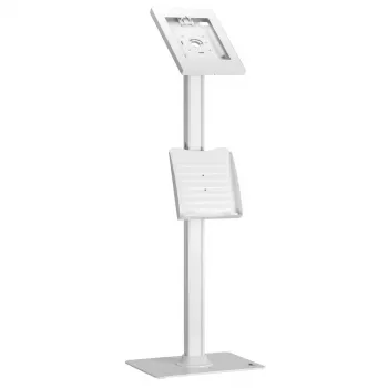 Supporto da terra per tablet MACLEAN MC-476W regolabile in altezza, compatibilità universale per tablet