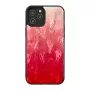 Custodia iKins per Apple iPhone 12 / 12 Pro, pink lake con bordo nero