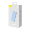 Powerbank portatile Baseus Airpow 10000 mAh, 20W, LiPo, USB-C + USB-A, blu