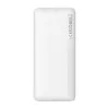 Powerbank Baseus Airpow litio-polimero 10000 mAh 20 W bianco