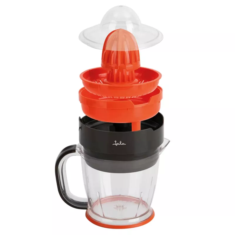 Spremiagrumi elettrico JATA JEEX1422 1,2 L 40 W nero rosso trasparente