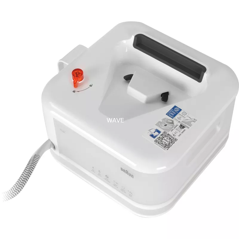 Braun CareStyle Compact Pro IS2561WH 2400 W 1,5 L suola EloxalPlus arancione, bianco