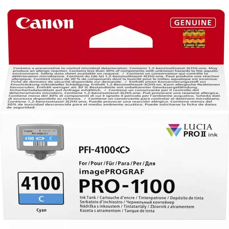 Canon LUCIA PRO II cartuccia d'inchiostro 1 pz. originale resa standard ciano