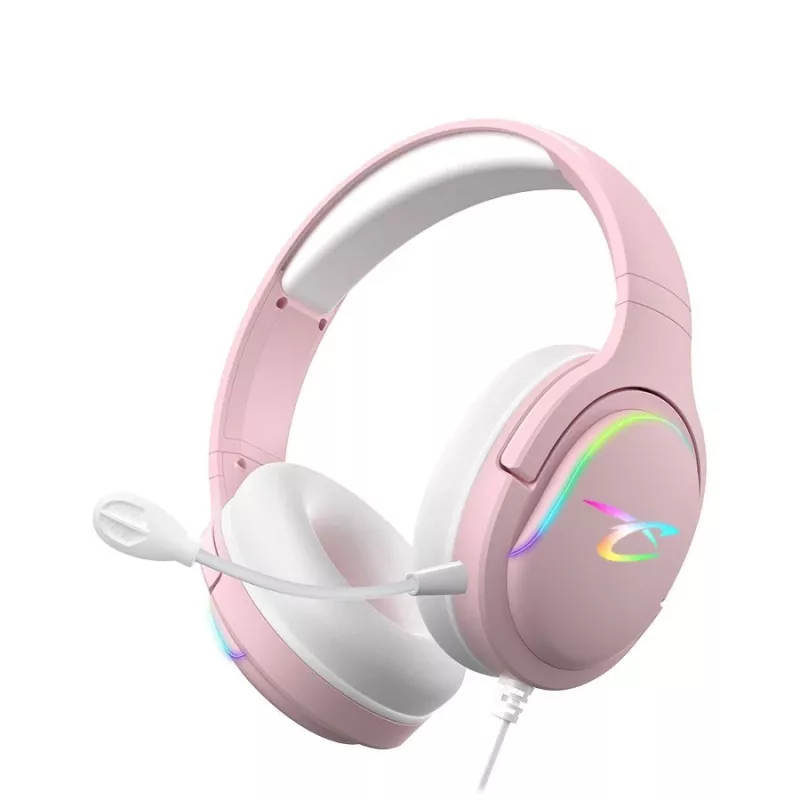 Cuffie Subsonic Spectra LED Gaming Headset Sweety rosa
