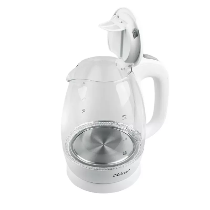 MAESTRO BOLLITORE ELETTRICO IN VETRO 1,7 L, 2200 W