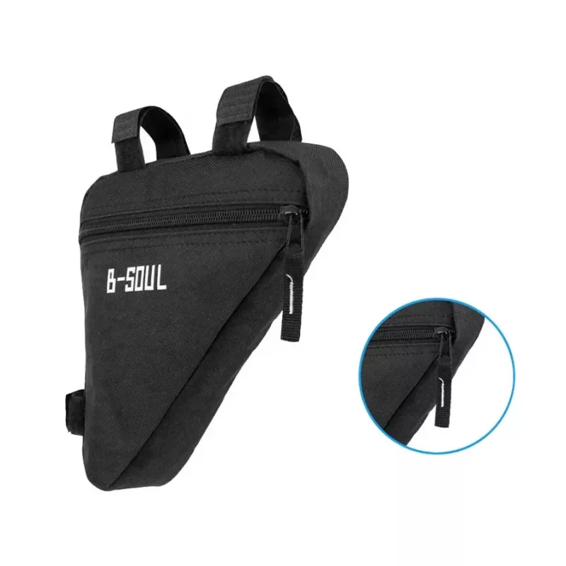 Extralink borsa da telaio per bici, borsa da tubo obliquo borsa per bici