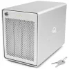 Mercury Elite Pro Quad, box per dischi argento, USB 3.2 Gen 2, RAID Ready