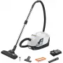 Aspirapolvere a scopa Karcher DS 6 — pulizia a secco, 650 W, capacità polvere 2 l, HEPA 13, raggio d'azione 10,2 m, tubo telescopico