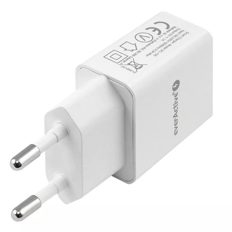 Caricabatterie 1XUSB SC100 1A