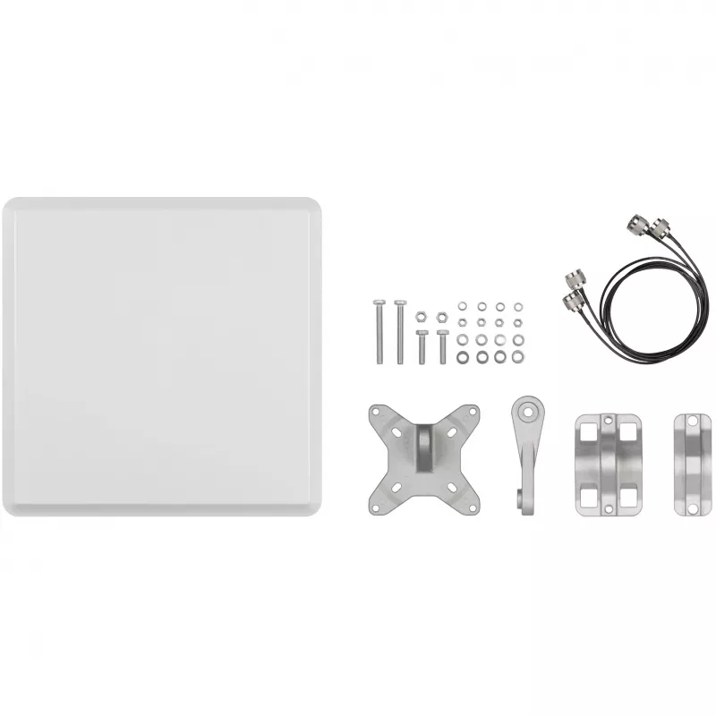 ANTENNA RADIO WIFI DIREZIONALE DA ESTERNO CON ANGOLO DI FASCIO 8DEG +21