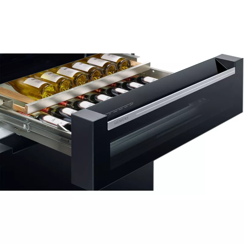 Frigorifero side-by-side Siemens KF96RSBEA a libera installazione 572 L nero
